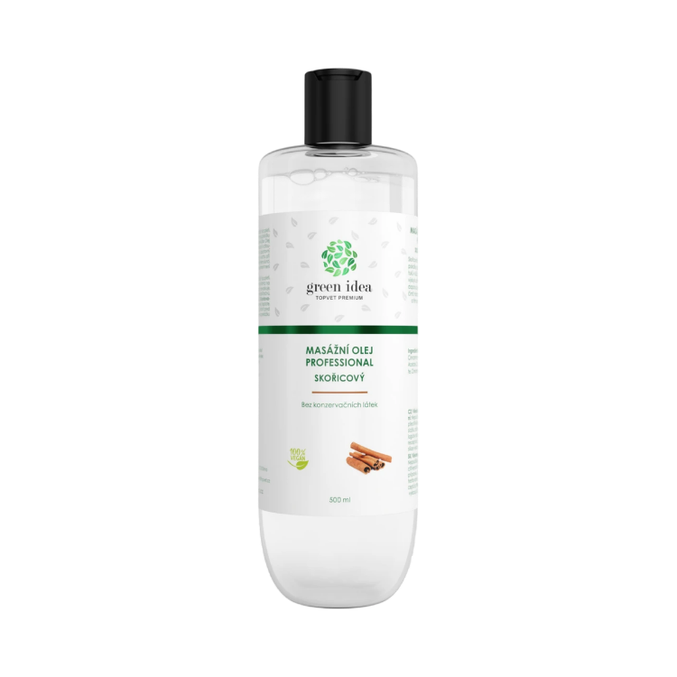 Kép Green idea fahéjas masszázsolaj 500 ml