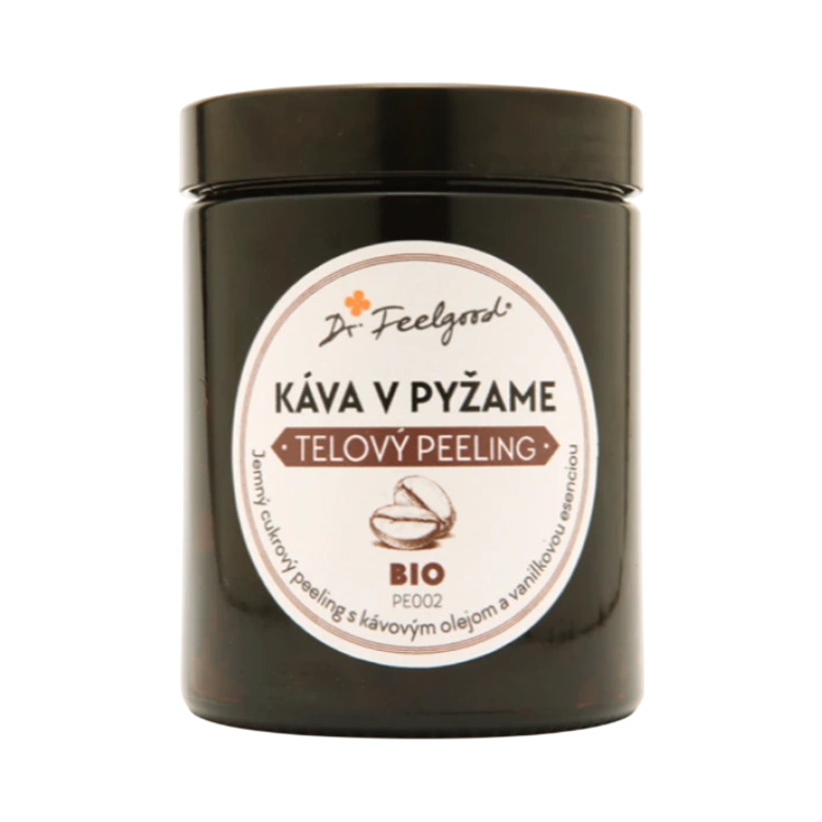 Kép Dr. Feelgood BIO Kávé pizsamában testradír – 180 ml