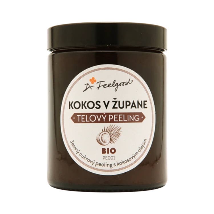 Kép BIO testradír Kókusz köntösben - 180 ml - Dr. Feelgood
