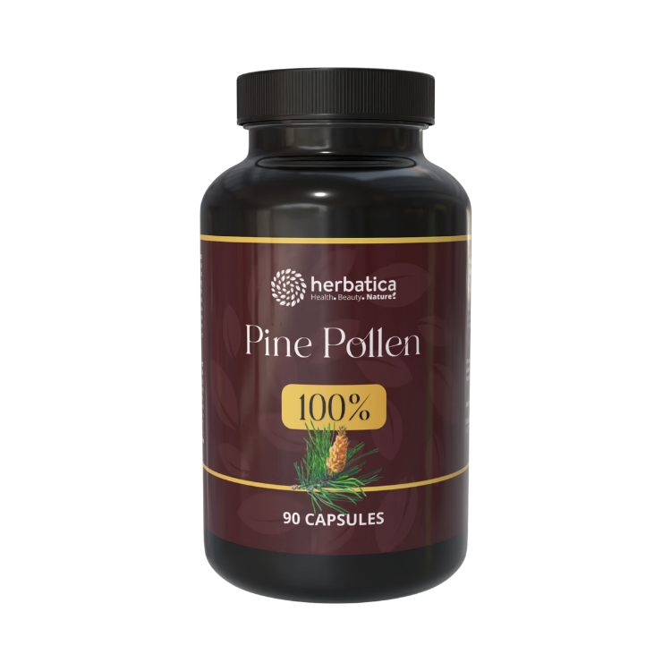 Kép 100% fenyőpollen – 90 kapszula – Herbatica