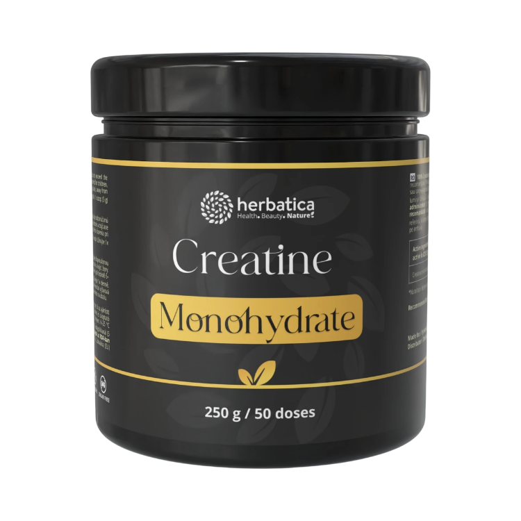 Kép 100% kreatin-monohidrát por 250 g - Herbatica