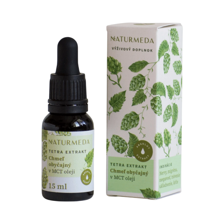 Kép Naturmeda Komló – Tetra gyógynövénykivonat 15 ml