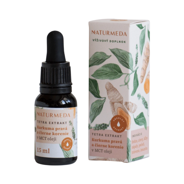 Kép Kurkuma longa – Tetra gyógynövénykivonat – 15 ml – Naturmeda