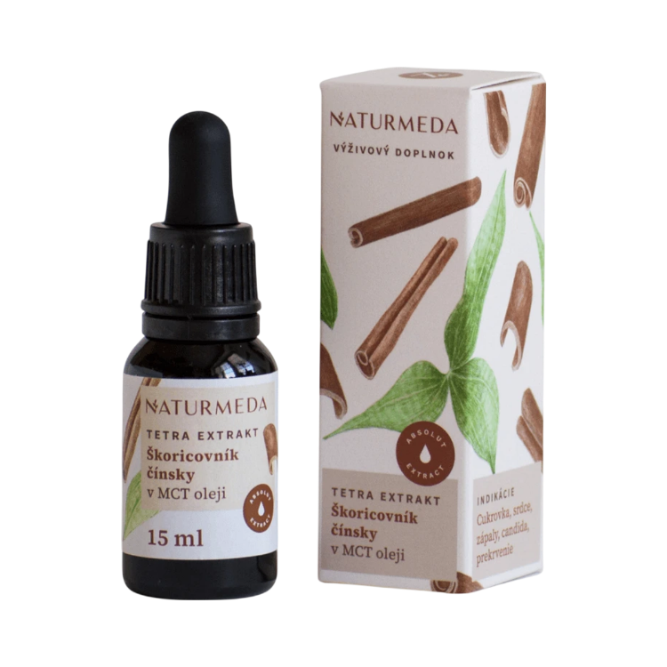 Kép Ceyloni fahéj – Tetra gyógynövénykivonat – 15 ml – Naturmeda
