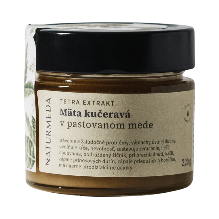 Kép Terápiás méz fodormentával - 220 g - Naturmeda