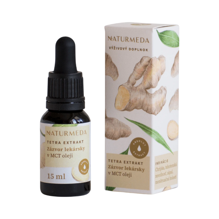 Kép Orvosi gyömbér – Tetra gyógynövénykivonat – 15 ml – Naturmeda