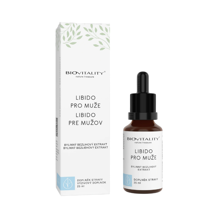 Kép Libido férfiaknak – alkoholmentes tinktúra, cseppek 25 ml – Green idea