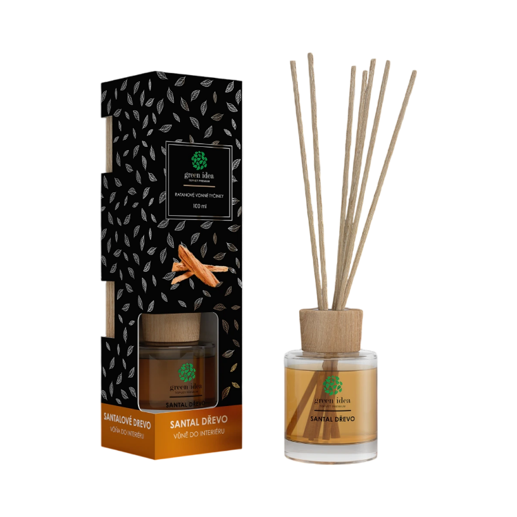 Kép Green idea szantálfa illatpálcás diffúzor 100 ml