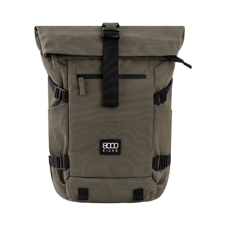 Kép 8000Kicks Nomad Backpack kender hátizsák – sötétzöld