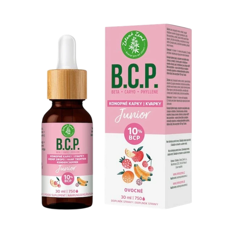 Kép Kendercseppek BCP Juniorral - 30 ml - Zelená Země