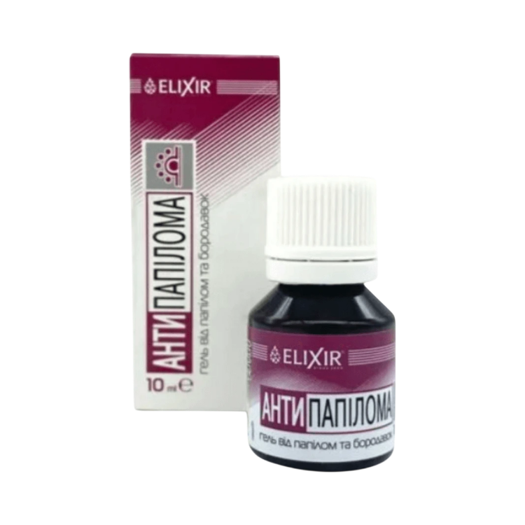 Kép Elixir Antipapilloma kozmetikai gél papillómákra és szemölcsökre – 10 ml
