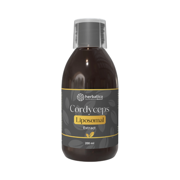 Kép Lipozómás Cordyceps kivonat (40% poliszacharid) - 200 ml - Herbatica