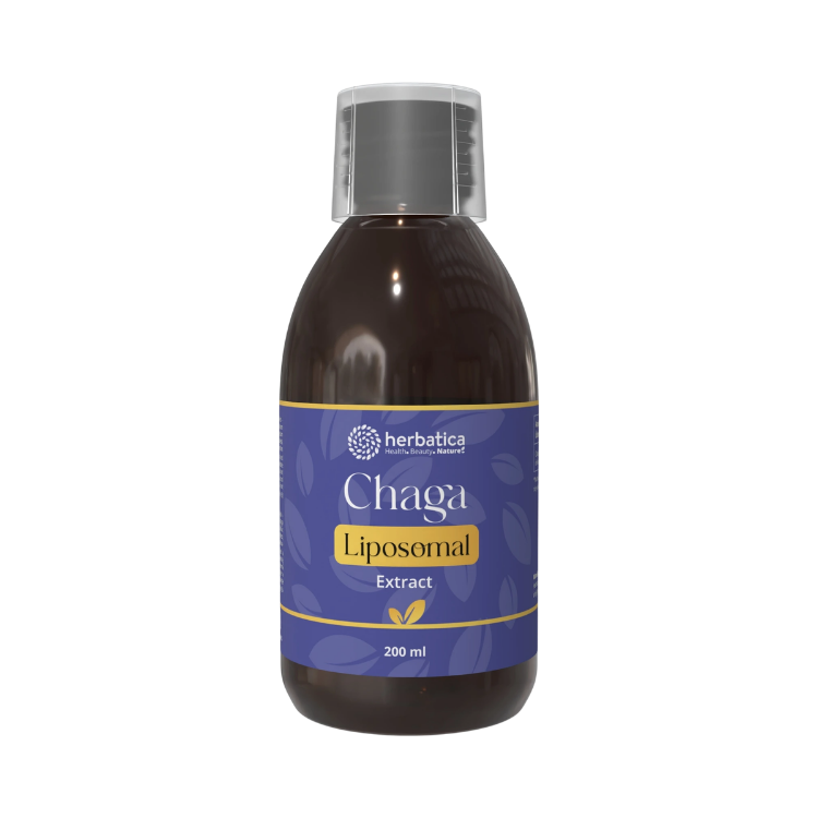 Kép Lipozómás chaga kivonat (40% poliszacharid) – 200 ml – Herbatica