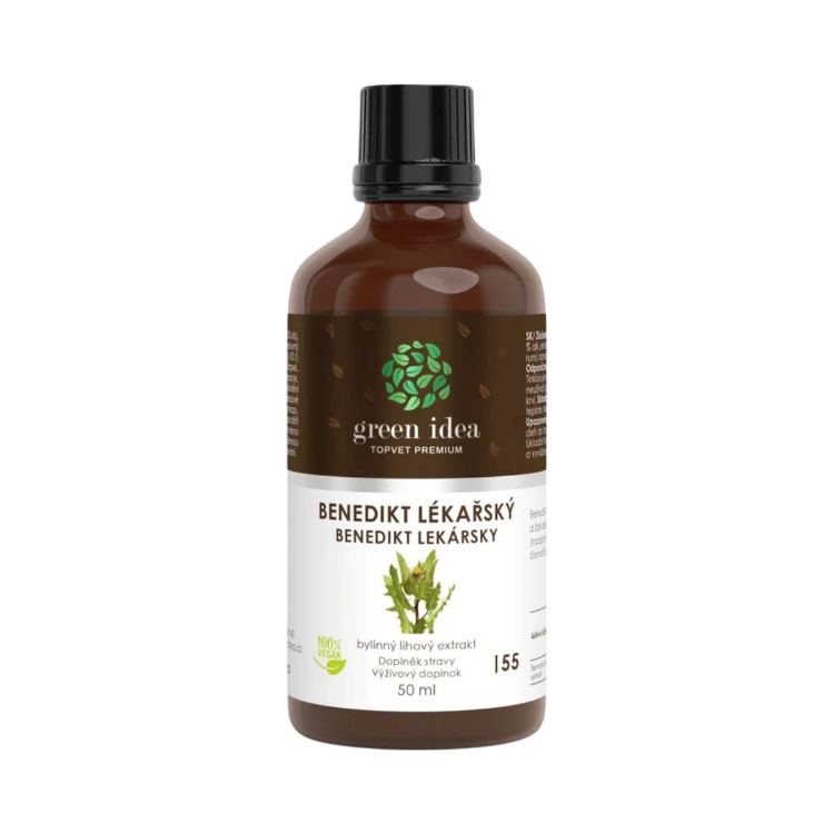 Kép Benedikt tinktúra – cseppek 50 ml – Green idea