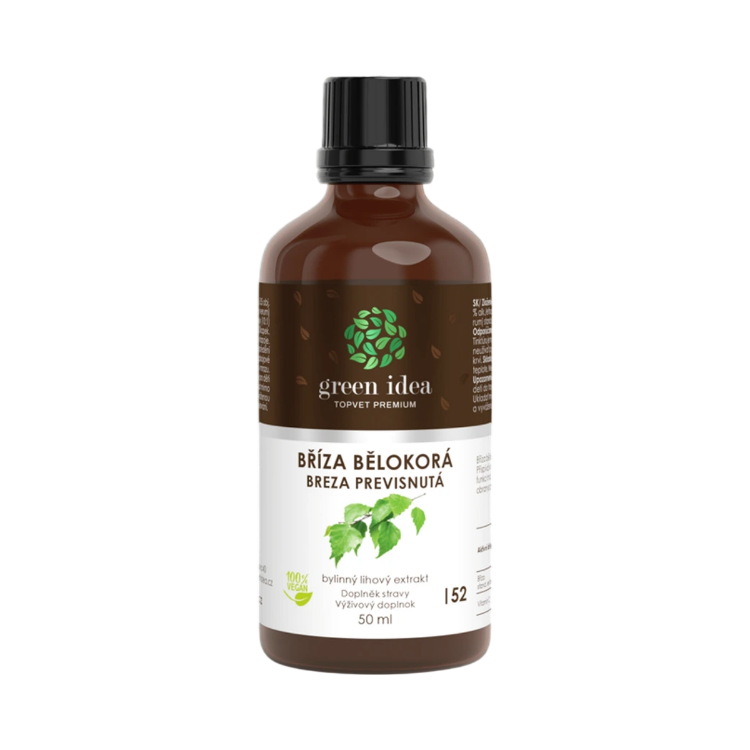 Kép Green idea nyírfalevél tinktúra – cseppek 50 ml