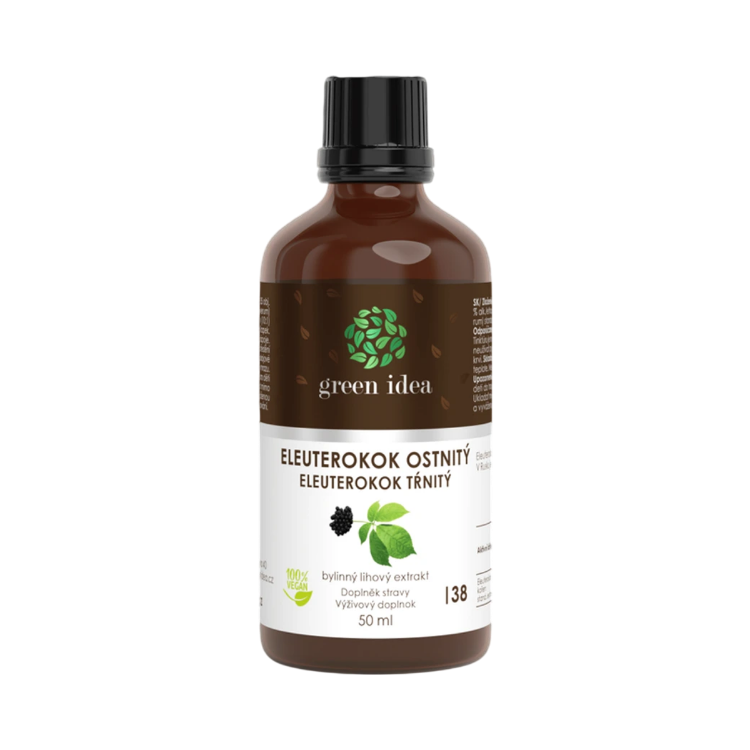 Kép Eleuterokok tinktúra – cseppek 50 ml – Green idea