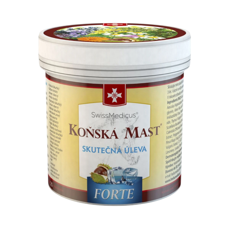 Kép SwissMedicus Forte hűsítő lóbalzsam 250 ml