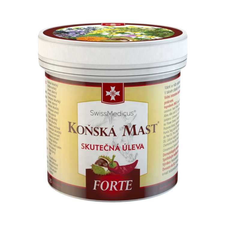 Kép SwissMedicus melegítő lóbalzsam Forte 250 ml