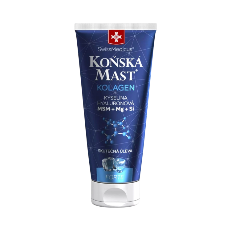 Kép SwissMedicus Kollagénes lóbalzsam Forte hűsítő, 200 ml