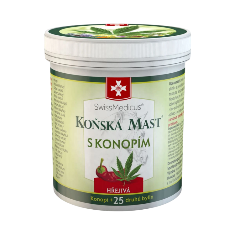 Kép Melegítő kenderes lóbalzsam 250 ml – SwissMedicus