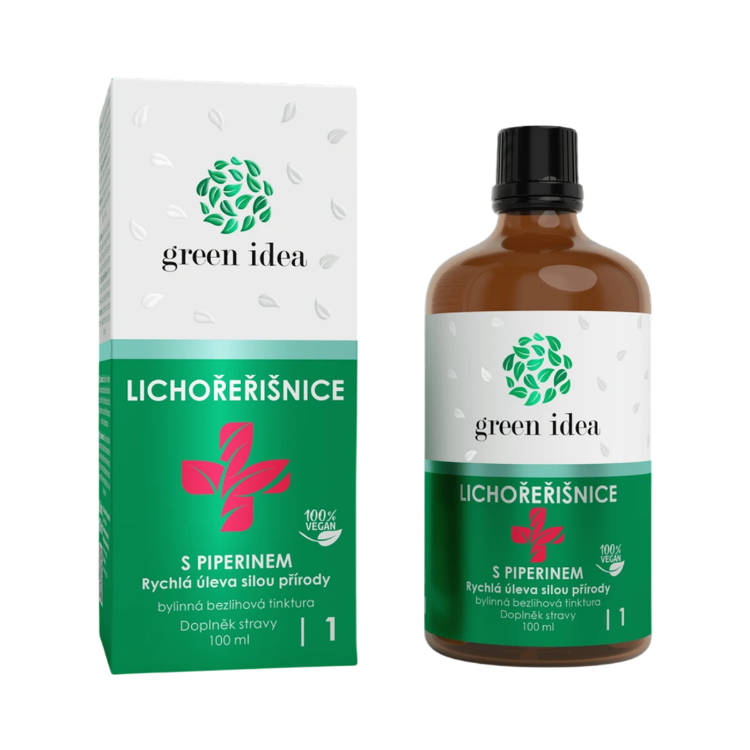 Kép Sarkantyúka+ piperinnel – alkoholmentes tinktúra 100 ml – Green idea