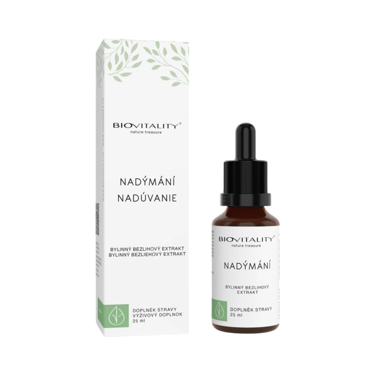 Kép Puffadás alkoholmentes tinktúra – cseppek 25 ml – Green idea