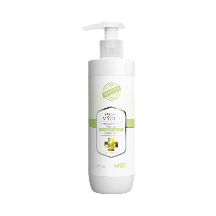 Kép Green idea természetes folyékony szappan antimikrobiális összetevővel és természetes kivonatokkal, 200 ml