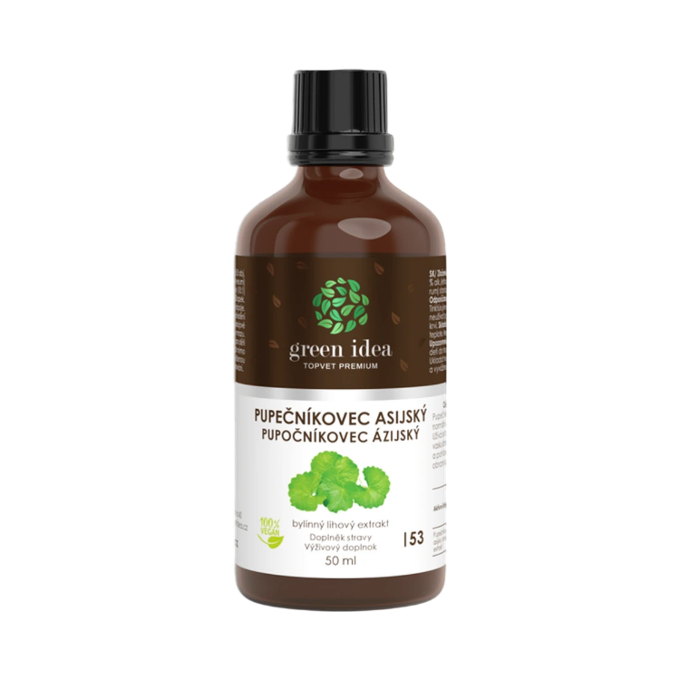 Kép Green idea Gotu kola tinktúra – cseppek 50 ml