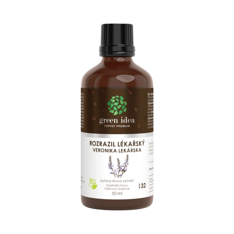 Kép Orvosi veronika tinktúra – cseppek 50 ml – Green idea