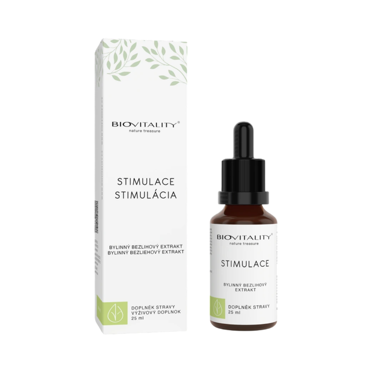 Kép Stimuláció alkoholmentes tinktúra – cseppek 25 ml – Green idea