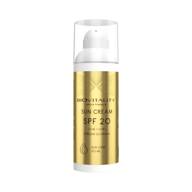 Kép Green idea SPF 20 napozókrém – bőrápolás napozáshoz, 50 ml