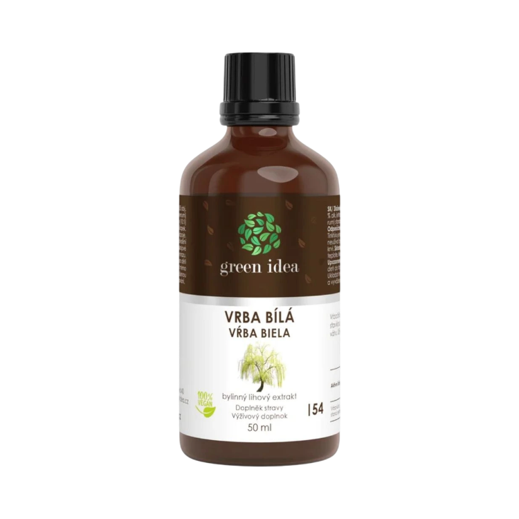 Kép Green idea Fehér fűz tinktúra – cseppek 50 ml