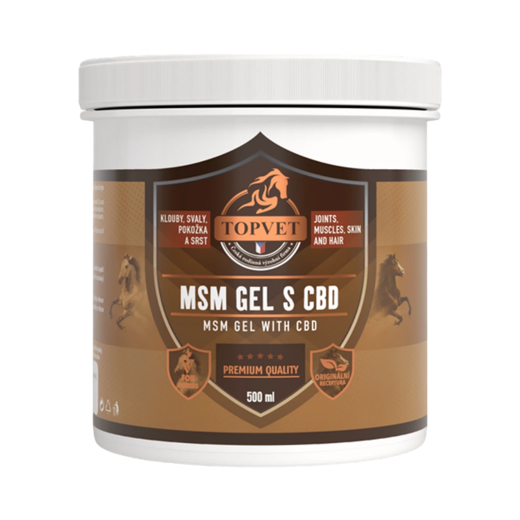 Kép Green idea MSM gél CBD-vel lovaknak – 500 ml