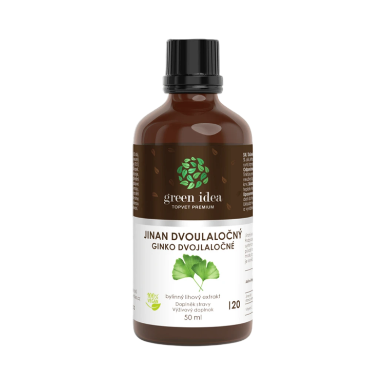 Kép Green idea Ginkgo tinktúra cseppek 50 ml