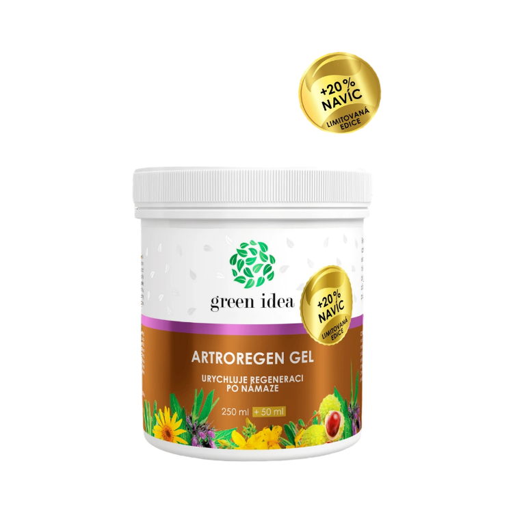 Kép Artroregen masszázsgél – limitált kiadás +20% AJÁNDÉK 300 ml – Green idea