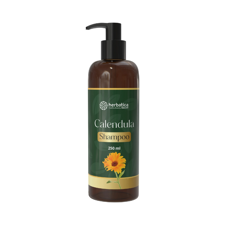 Kép Herbatica Calendula Shampoo – körömvirágos sampon a hajnövekedés támogatására – 250 ml