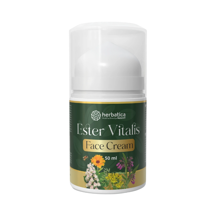 Kép Herbatica Ester Vitalis Face Cream – revitalizáló arckrém érett és fáradt bőrre – 50 ml
