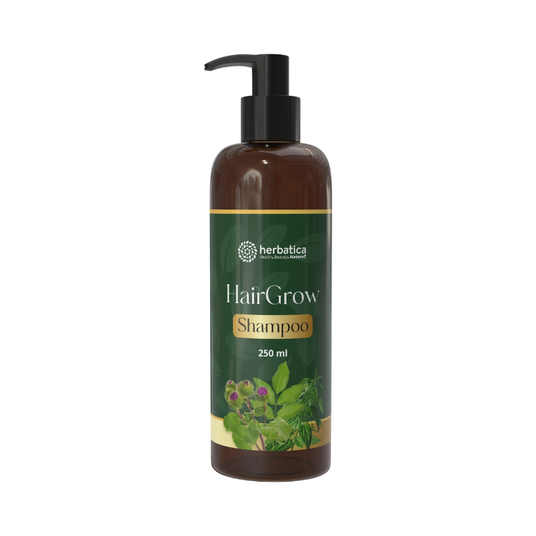 Kép Herbatica HairGrow Shampoo – kíméletes gyógynövényes sampon a hajnövekedés támogatására – 250 ml