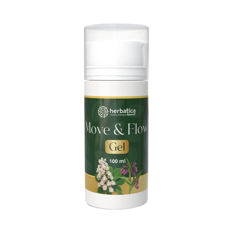 Kép Herbatica Move & Flow Gel – feketenadálytő–vadgesztenye gél – 100 ml