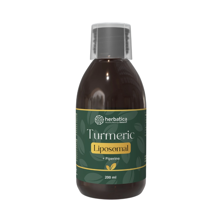 Kép Lipozomális kurkuma kivonat + piperin - 200 ml - Herbatica