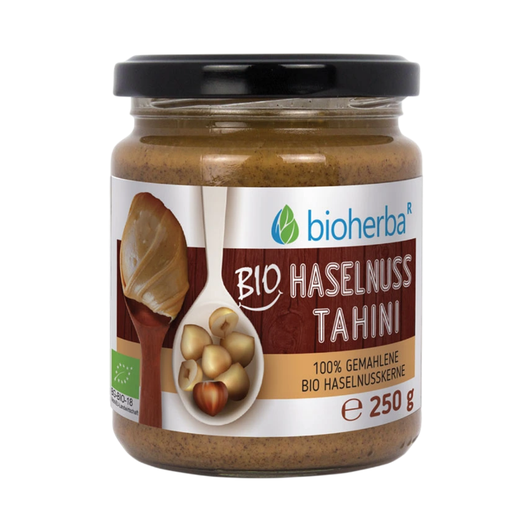 Kép 100% bio mogyoró tahini – 250 g – Bioherba