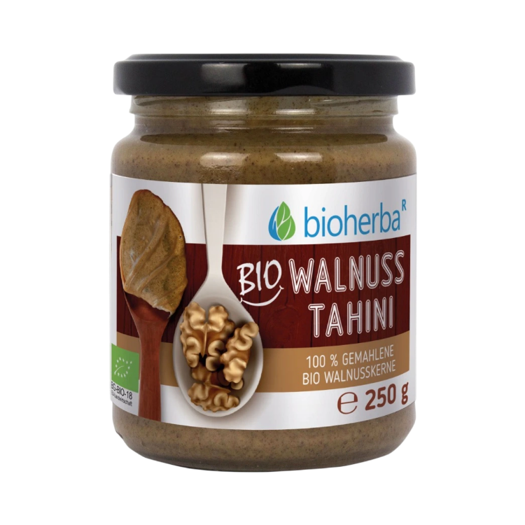 Kép 100% bio dió tahini őrölt bio dióból – 250 g – Bioherba