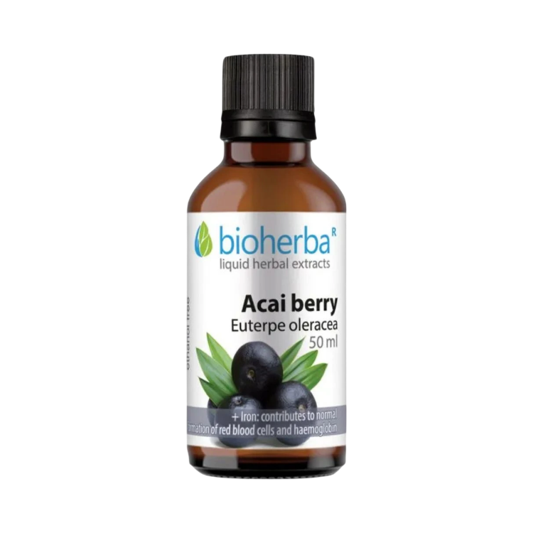 Kép Acai bogyó tinktúra cseppek - 50 ml - Bioherba