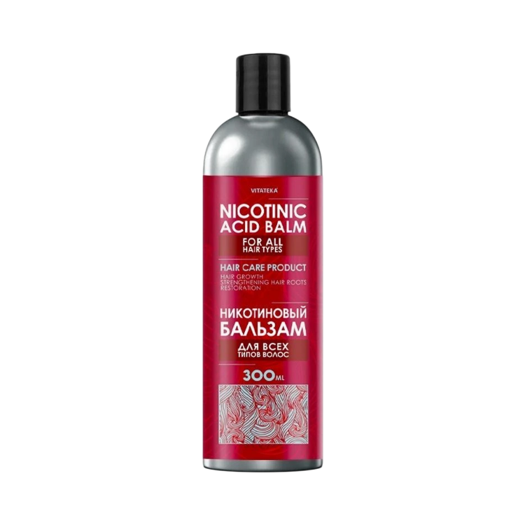 Kép VITATEKA nikotinsavas balzsam minden hajtípusra – 300 ml