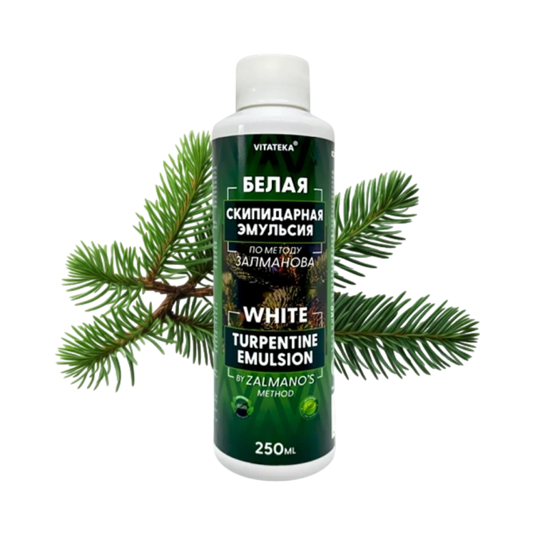 Kép Fehér terpentin fürdőemulzió – 250 ml – Vitateka