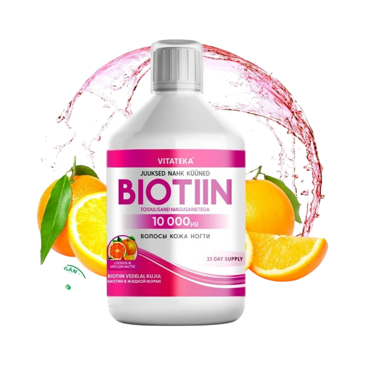 Kép Biotin 10 000 mikrogramm 500 ml - Vitateka