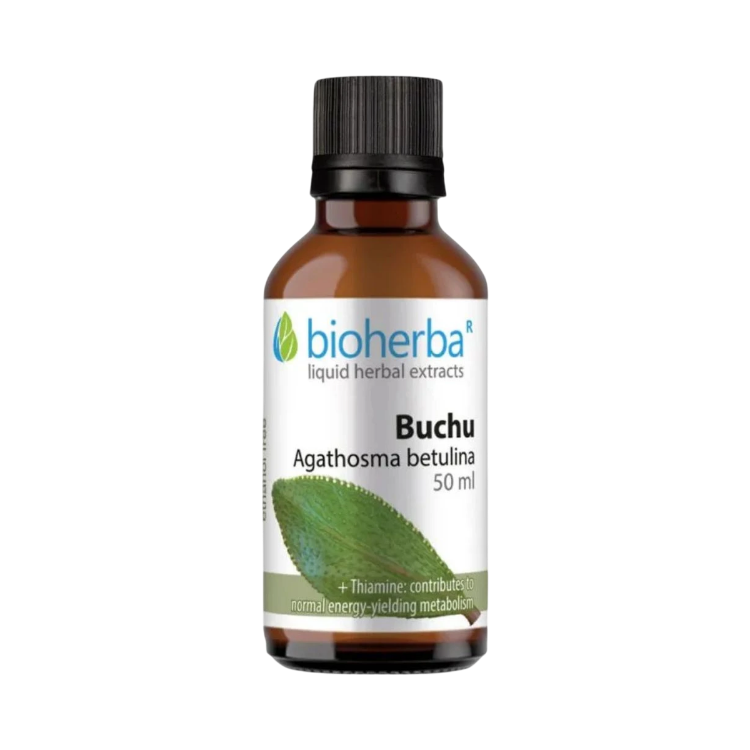 Kép Buchu tinktúra cseppek B1-vitaminnal – 50 ml – Bioherba