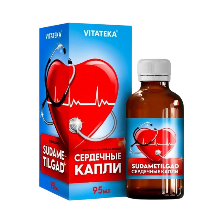 Kép Vitateka szívre ható gyógynövényes cseppek – 95 ml