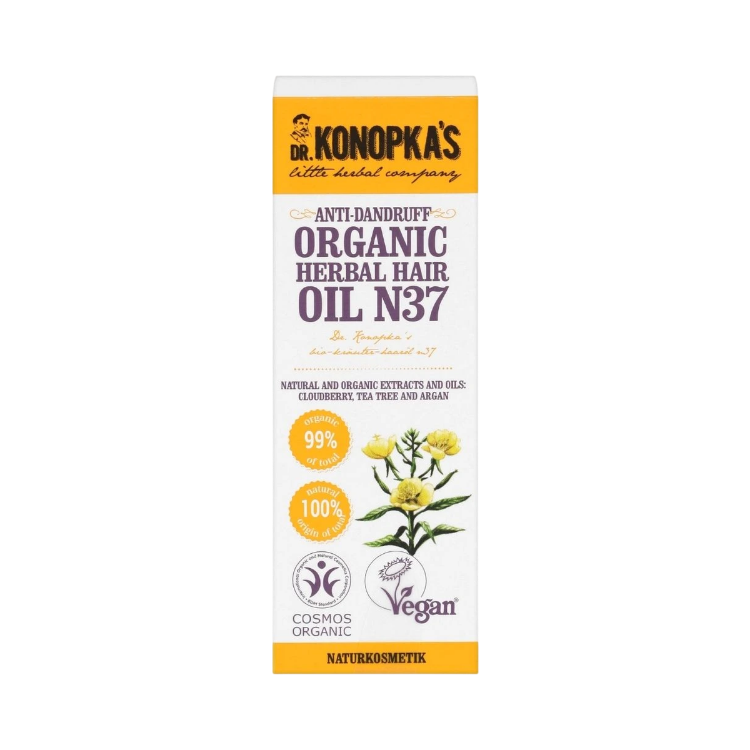 Kép Dr. Konopka's №37 gyógynövényes hajolaj - 30 ml