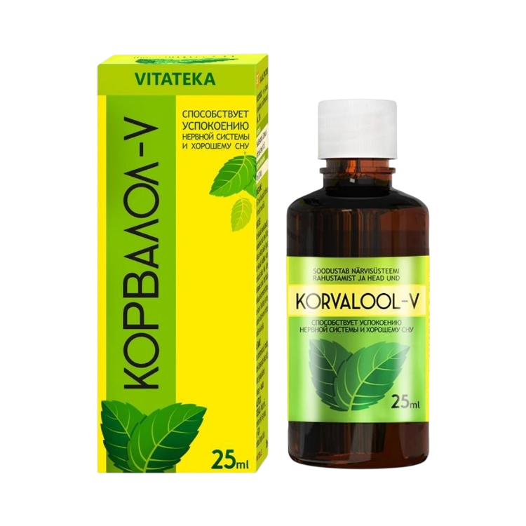Kép Corvalol-V gyógynövényes cseppek – 25 ml – Vitateka